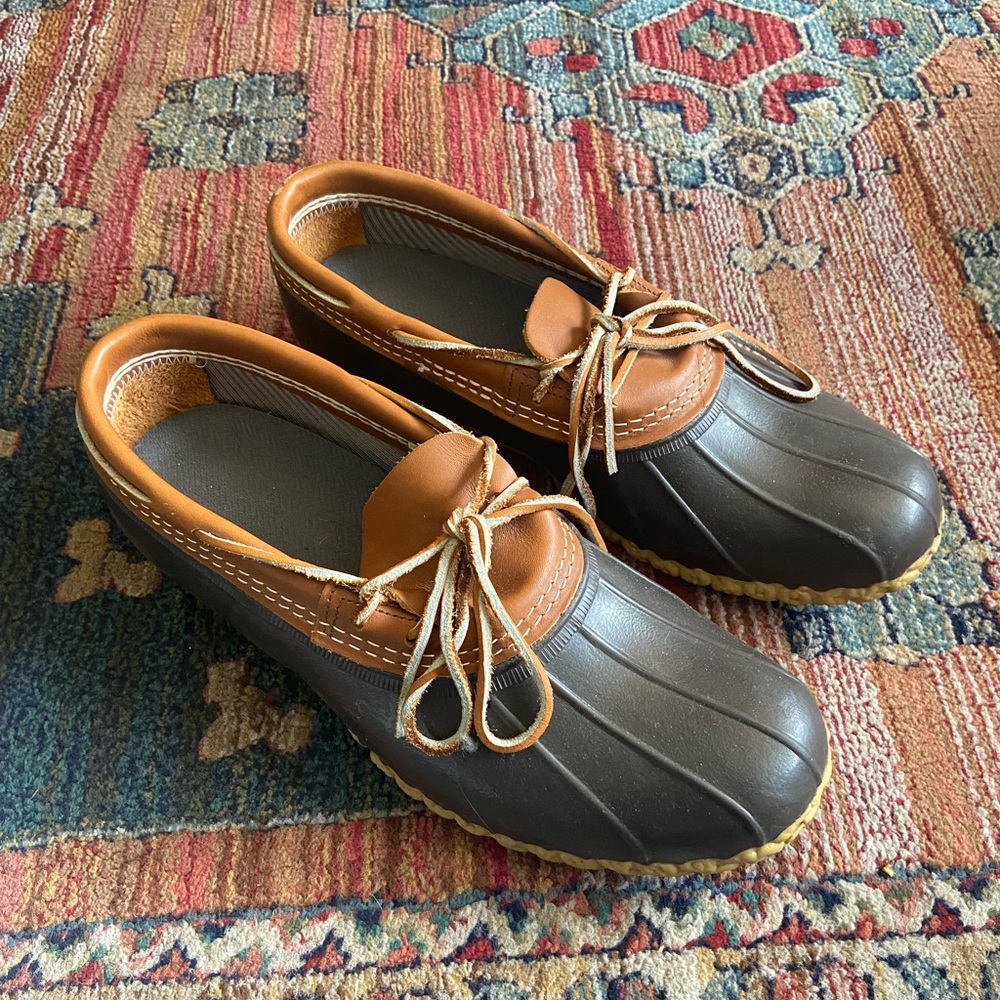 Men's Bean Boots, Rubber Moc size 10
